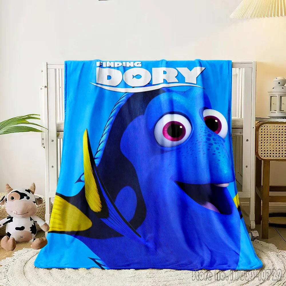 

Finding Nemo Cartoon 3D Printed Home Cute Kids Blanket Throw for Bed Sofa Decor Fleece Nap Blankets Boys Girls Children Gift