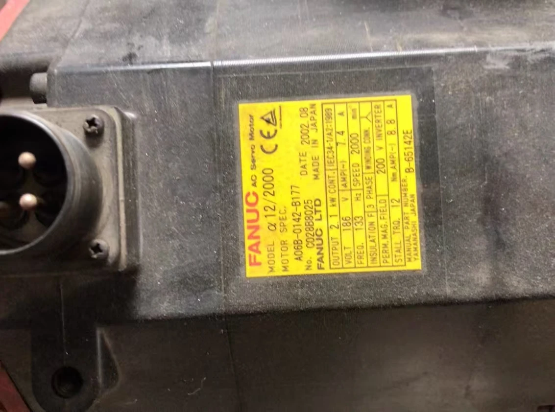 A06B-0142-B177 Used Servo Motor Test OK