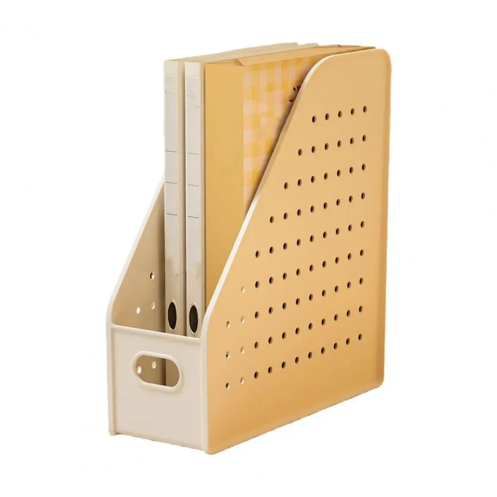 Reading Stand Multi-Grid Desktop Organizer Elevated Base Rounded Corners Book File Tray Bookend for Kids Desk Office School