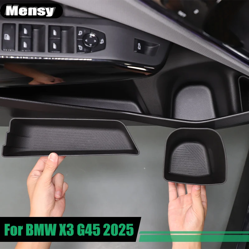 

Car Door Storage Barrel For BMW X3 G45 2025 + Front Door Storage Box Auto Interior Accessories