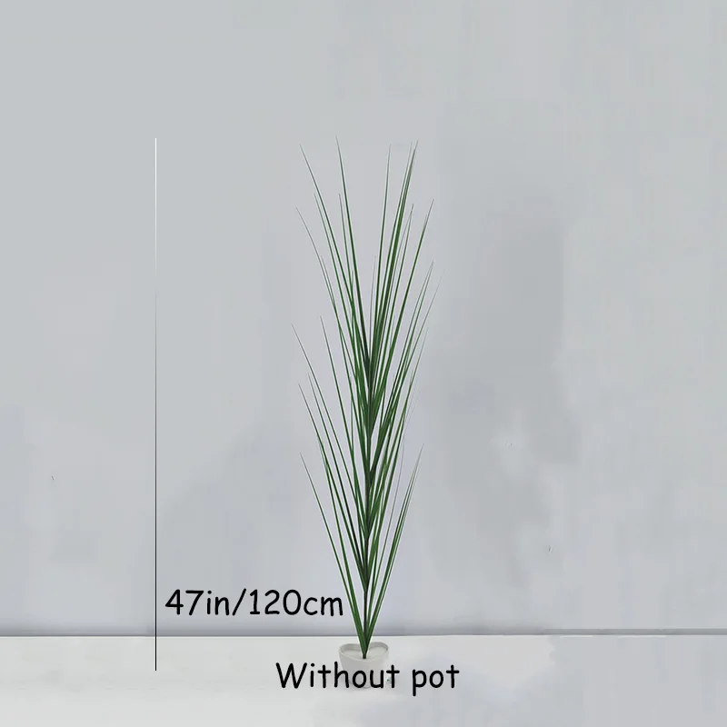 59in Kunstmatige Planten Ui Gras Groen Nep Struiken Nep Hoog Gras Kunstgras Plant Voor Thuis Outdoor Winkel Decor