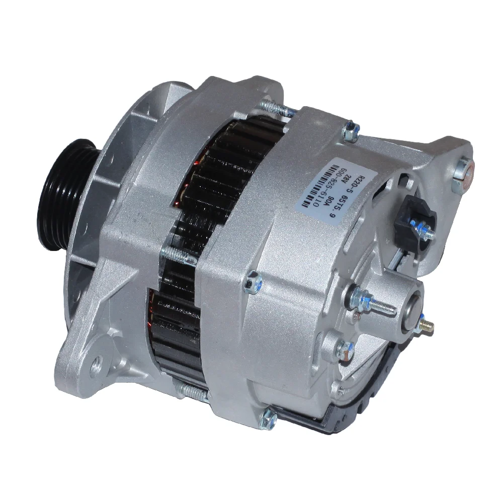 

6008256110 6008256270 0350004190 0350004220 6D114 6D107 28K 70A 8PK Excavator Alternator for Doosan daewoo DH220-5 DH280