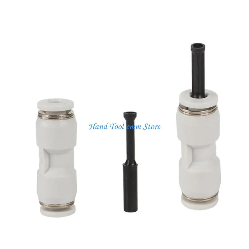 

H37F 3Pcs 1.75mm Filament Extruder Quick Connector PTFE Pneumatic Fitting Tube