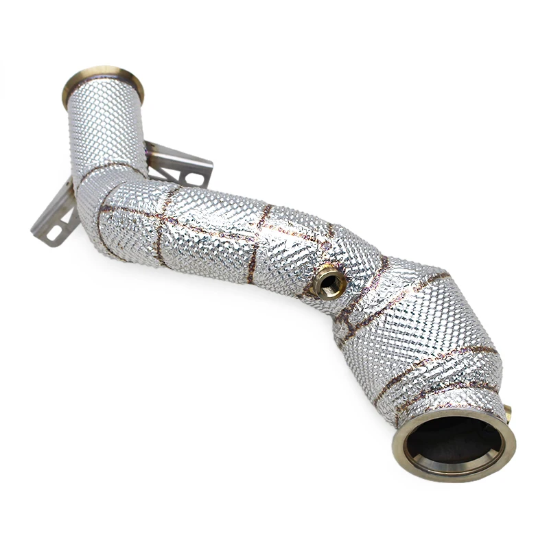 

OEM Stainless Steel Downpipe For Mercedes-Benz E200/E300 W213/C238 2.0T 2017-2021 High Flow Catted Exhaust Pipes