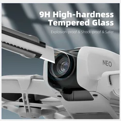 For DJI NEO Lens Tempered Film Accessories, Handheld Follow-up, Flight Phase Protection, Explosion-proof Film