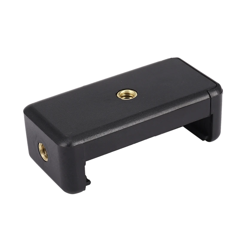 Adaptador de tornillo de zapata de Flash de 1/4 pulgadas, soporte de Clip de teléfono de montaje en trípode para cámara Dslr