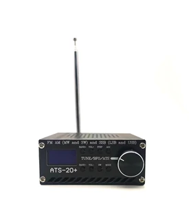 SI4732 ATS-20 + Plus ATS20 V2 Semua Penerima Radio Pita FM AM (MW & SW) SSB dengan baterai lithium + Antena + Speaker + Casing 10 radio ssb penjualan terbaik - №
