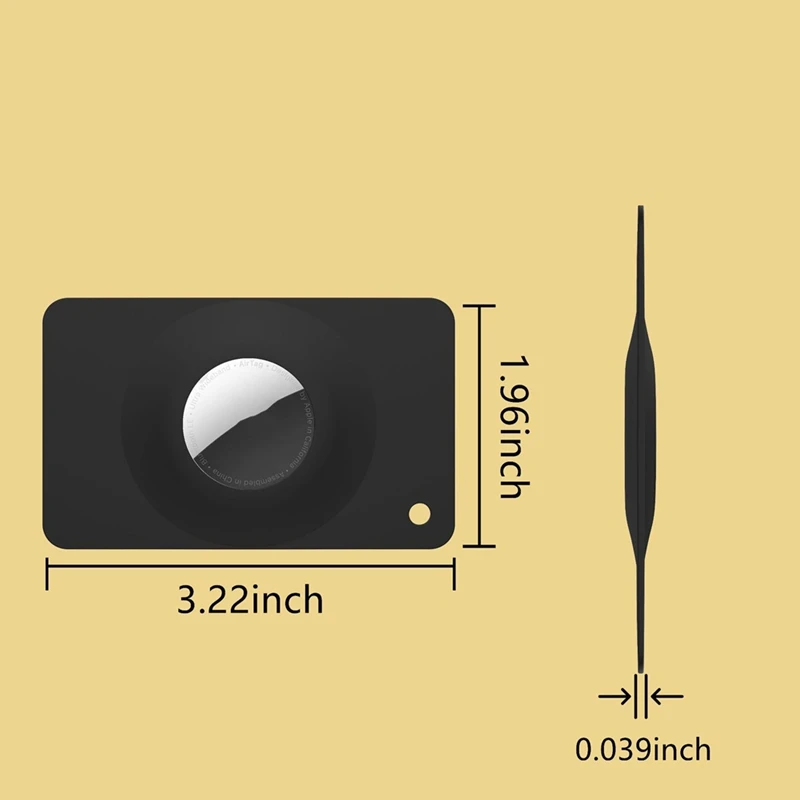 Bracket Wallet Card Cutting Sleeve Anti-Lost Device Locator Is Clamped With Protective Shell.