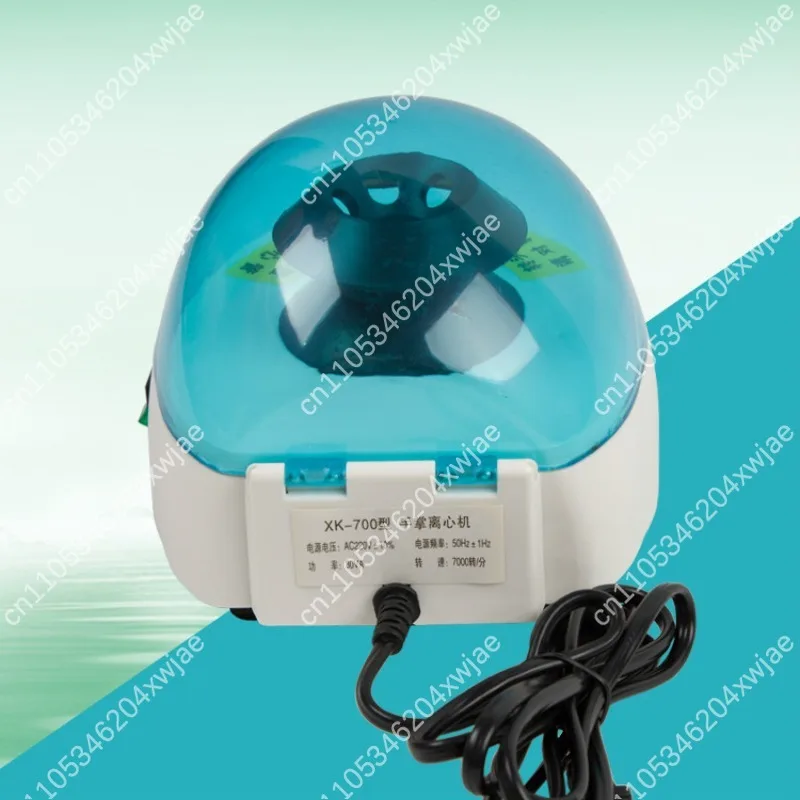 LX-400 Portable Micro Centrifuge for PCR Tubes & Sample Preparation Compact Mini Lab Equipment with Timer