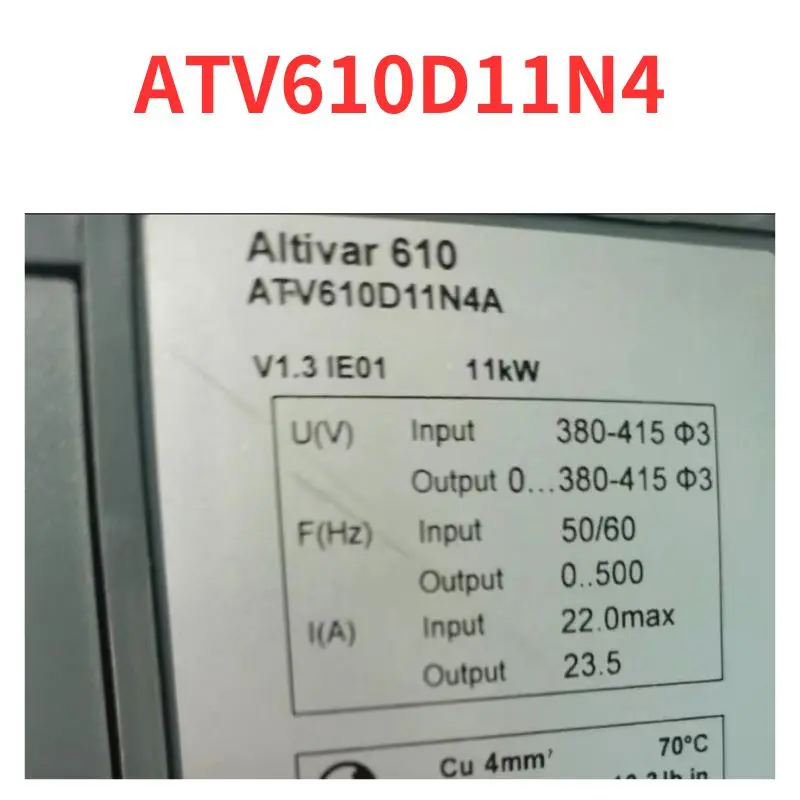 

Second-hand ATV610D11N4 inverter test OK Fast Shipping