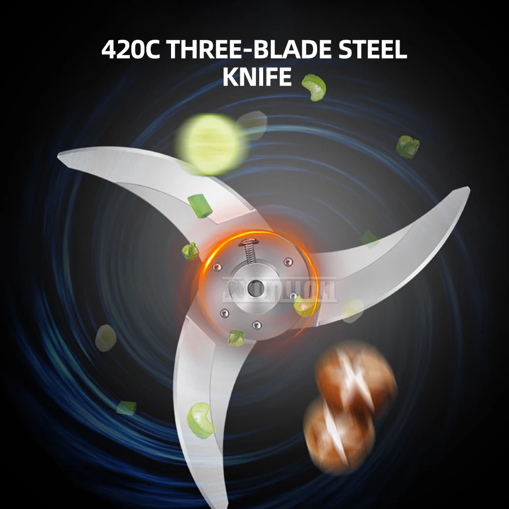 Elektrische kleine groentesnijmachine Multifunctionele ui Lotuswortelsnijder Commercieel