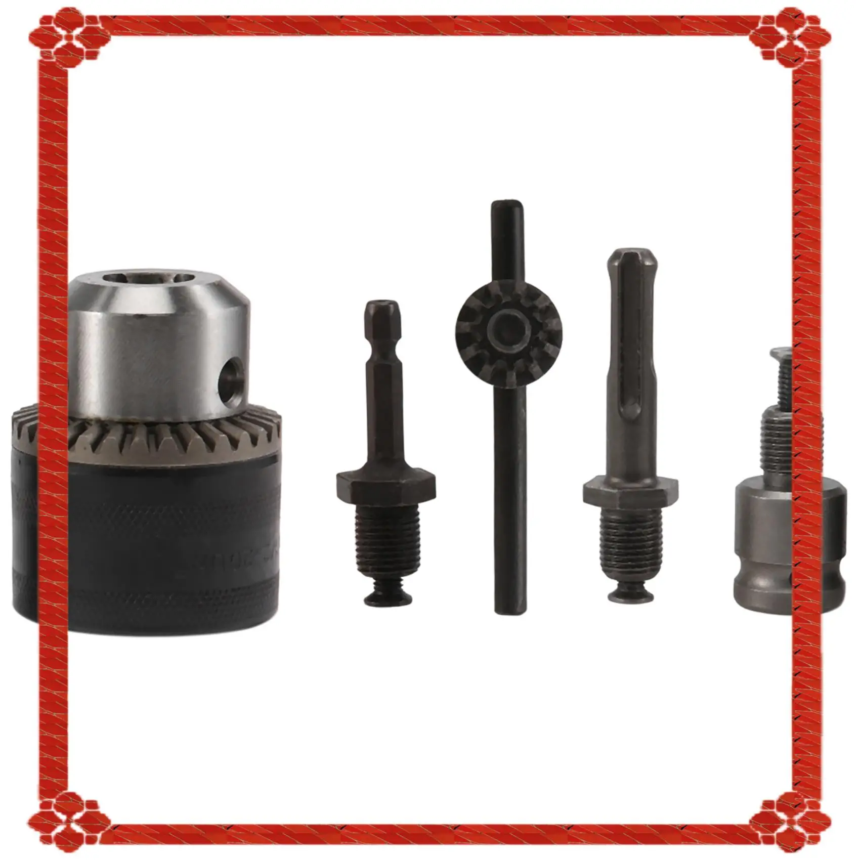 

24-Hour Delivery 3-16Mm Drill Chuck Converter 1/2Inch- 20UNF Thread Quick Change Adapter SDS-Plus 1/4Inch Hex Shank 1/2Inch Sock
