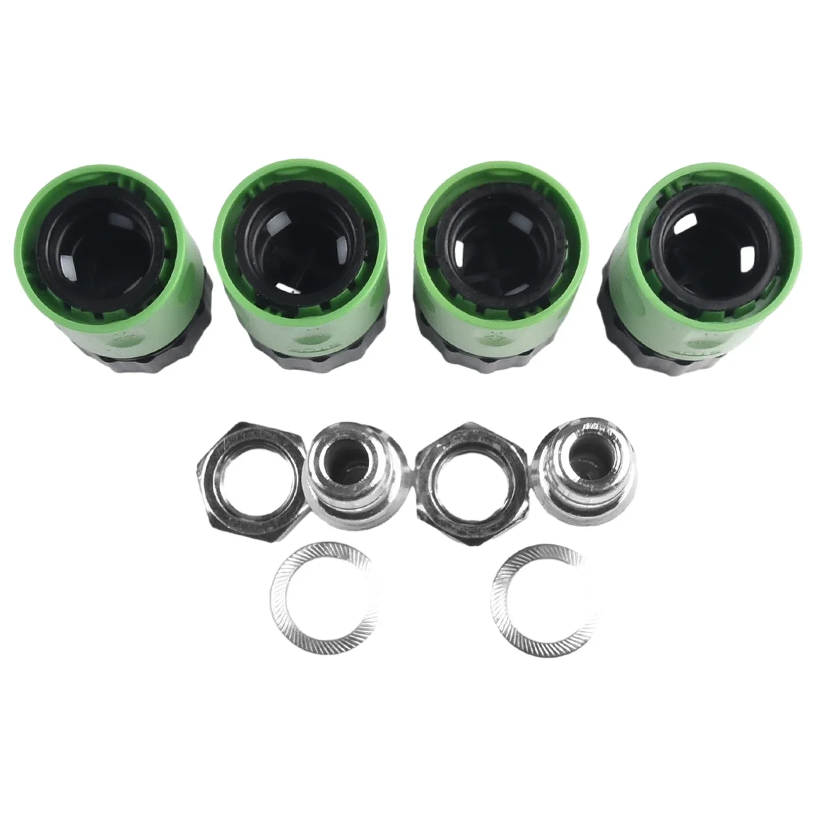 10Pcs/set Lawn Mower Deck Wash Kit Deck Wash Adapter Attachment Kit Riding Lawn Mower Cleaning Parts Quick Connectors