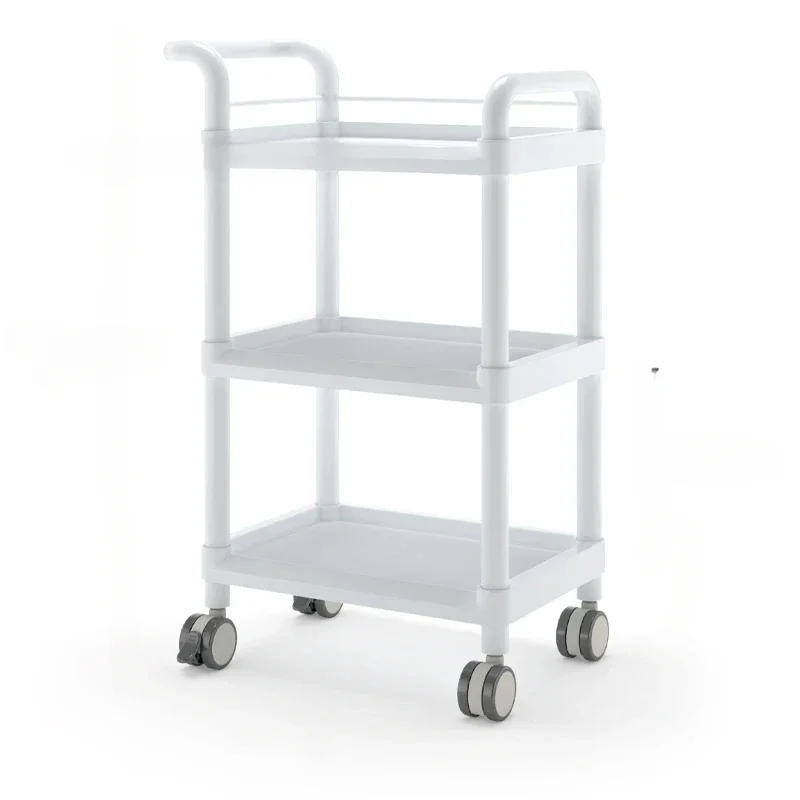 

Reception Lash Nail Salon Trolley Beauty Rolling Luxury Salon Trolley Modern Work Carrello Portaoggetti Salon Furniture