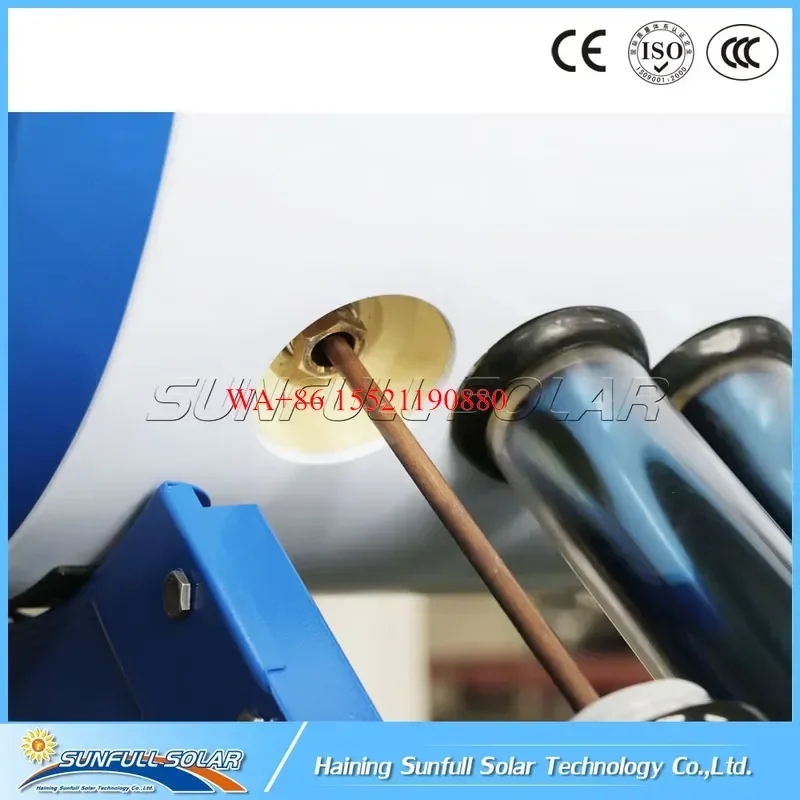 WMWMNU for SUNFULL 2023 New Colorful Compact 360L Pressurized Evacuated Tube Solar Water Heater Energy Efficiency A+++ for