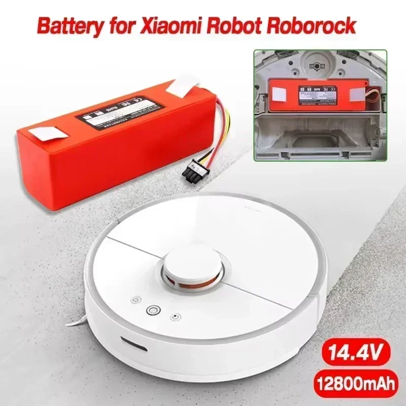 

100% Original BRR-2P4S-5200S Robotic Vacuum Cleaner Replacement Battery For Xiaomi Roborock S55 S60 S65 S50 S51 S5 MAX S6 Parts