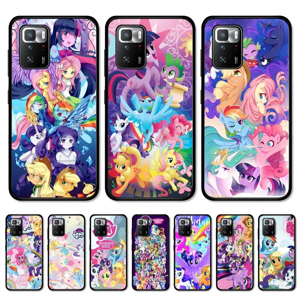 Cartoon M-My L-Little P-Pony Phone Case For Redmi Note 4 X 5 A 6 7 8 Pro T 9 Pro 9S 10 Pro 11 Pro 11S 11Epro PocoM3pro