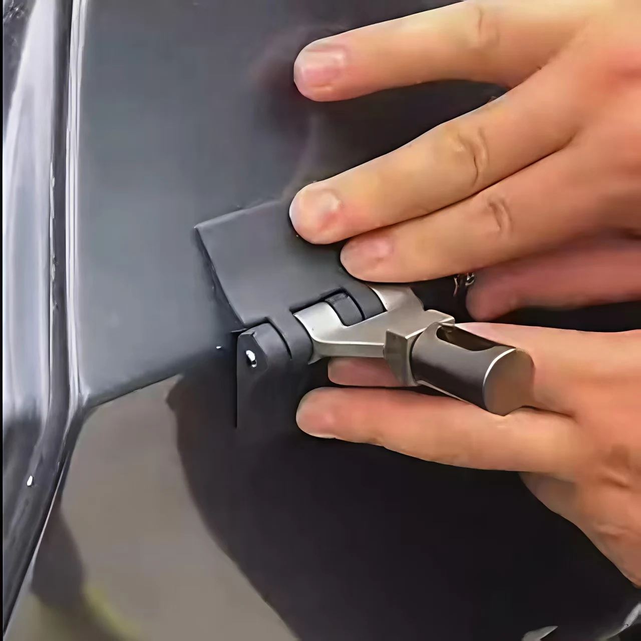 Black Super Glue Tabs For Car Dent Auto Dent Tools Car Dent Removal Auto Repair Kit 4