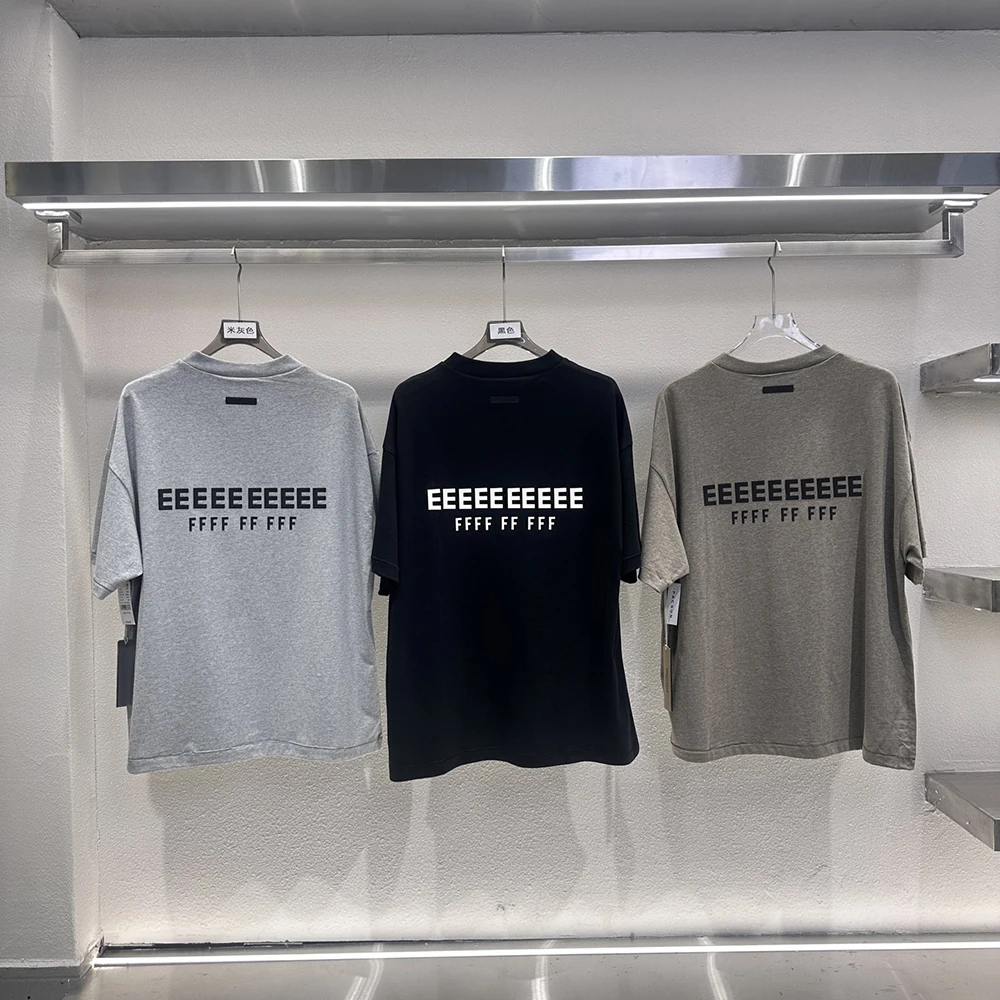 T-shirt d'été pour hommes, marque américaine tendance, style hip-hop streetwear, coupe oversize, man