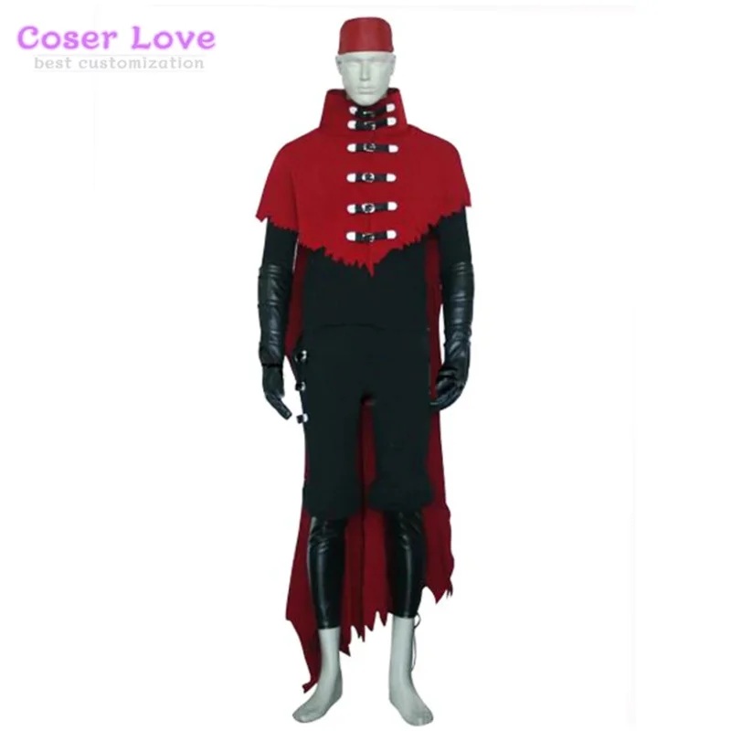 Final Fantasy VII Vincent Valentine Cosplay Costume New Years Carnaval Christmas Costume