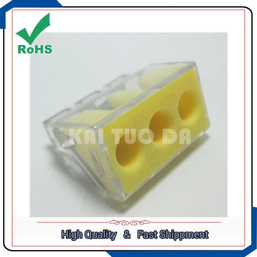 Wire connector 2.5-6 square hard wire head PCT-103D high current air conditioning connector wiring