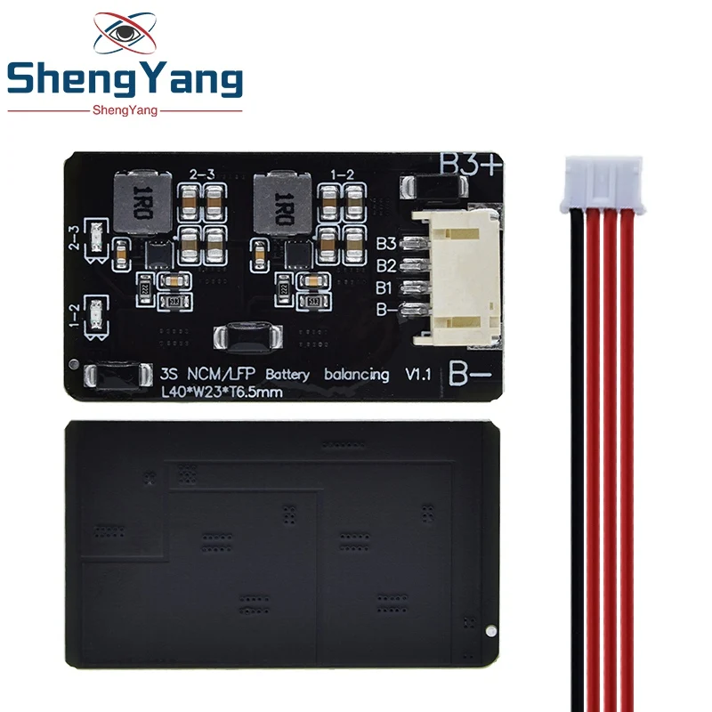 TZT BMS 3S 4S Active Balancer Board 1.2A Lifepo4 Lipo Li-ion Lithium Battery Energy Transfer Equalizer Module Inductive Version