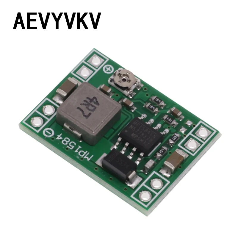 MP1584EN 3A Ultra-Small Size DC-DC Step Down Supply Module Adjustable Power Step-down Output 24V 12V 9V 5V MP1584