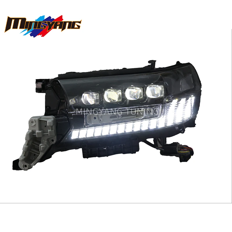 

Modification 4Lens Design Head Light Lamp Headlight Headlamps 2016-2021 Land Cruiser 200 for Land Cruiser LC200 Led Headl