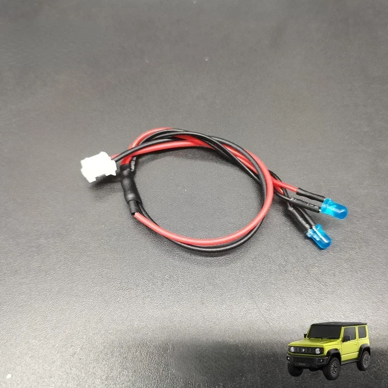 Stalen touwkit en LED-lichtkabel voor Xiaomi Suzuki Jimny 1/16 RC Crawler Auto Upgrade Onderdelen Decoratie Accessoires