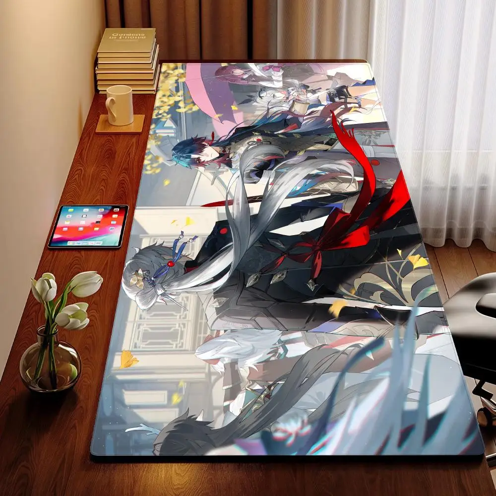 Honkai S-Star Rail Mouse Pad XXL Mouse Pad Desk Pad Decor Mat, Large Gaming Mouse Pad for Desk Computer Keyboard Laptop