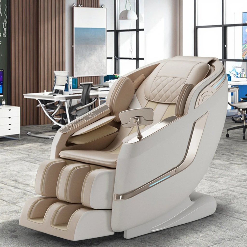 2024 Brand New Professional Ergonomic Smart Massage Chair Includes Head and Hand Body Massager