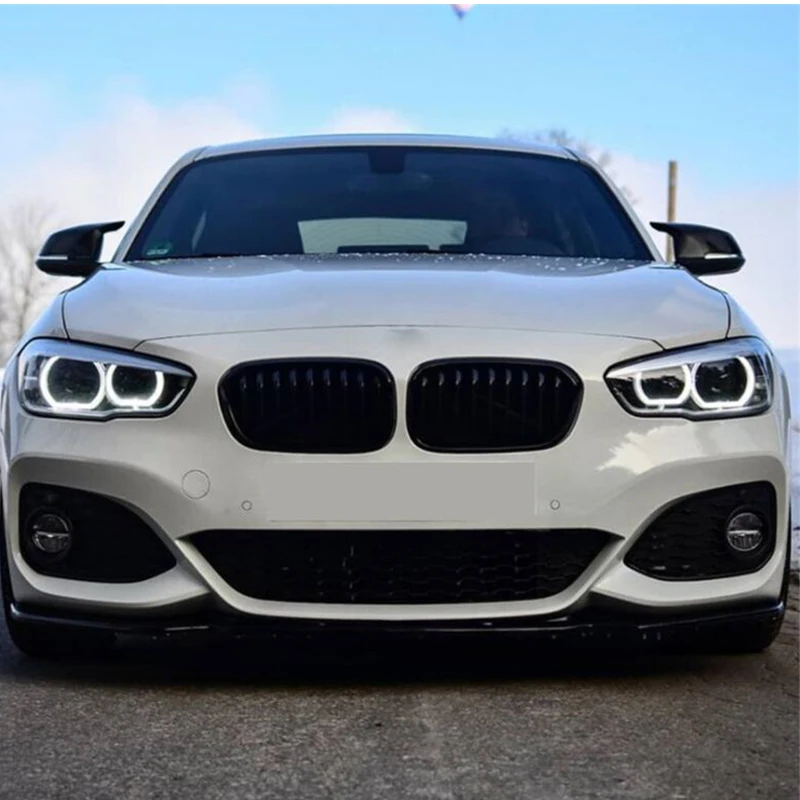 For Car Front Bumper Lip Splitter BMW 1 Series F20 F21 120I 125I 135I ABS Collision Avoidance Accessories M-Pack Style 2011-2019