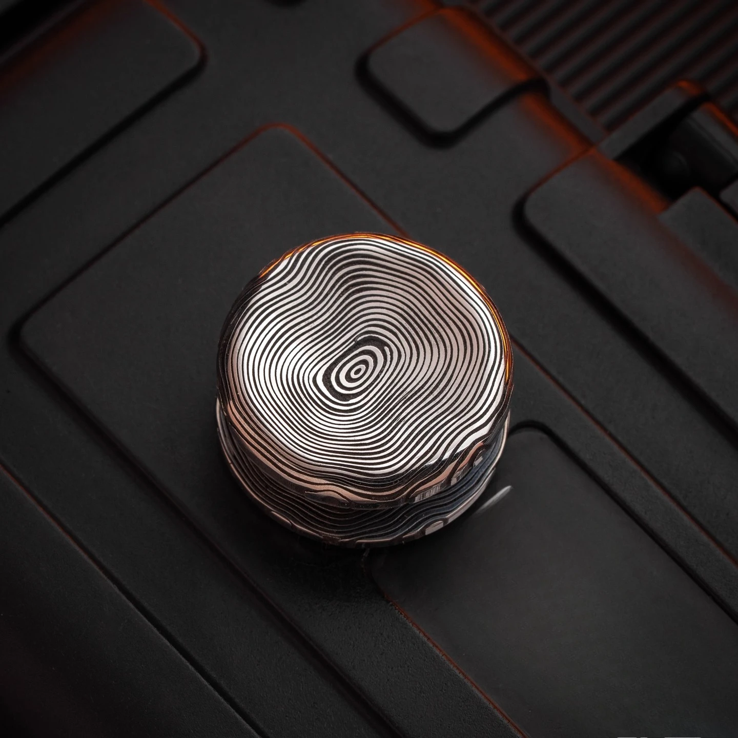 ELEEDC إيفا قفل تململ سبينر تعديل المعادن الميكانيكية الملحقات EDC لعبة الضغط #3