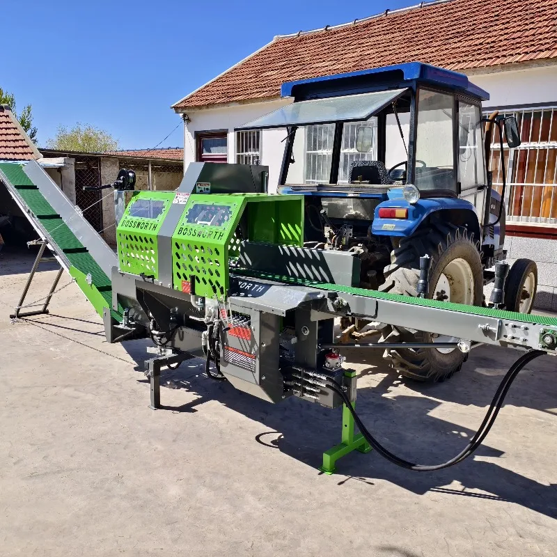 YG Firewood Processor 480mm PTO Hydraulic Wood Log Splitter 20 Ton New Condition for Farms Wood Splitter