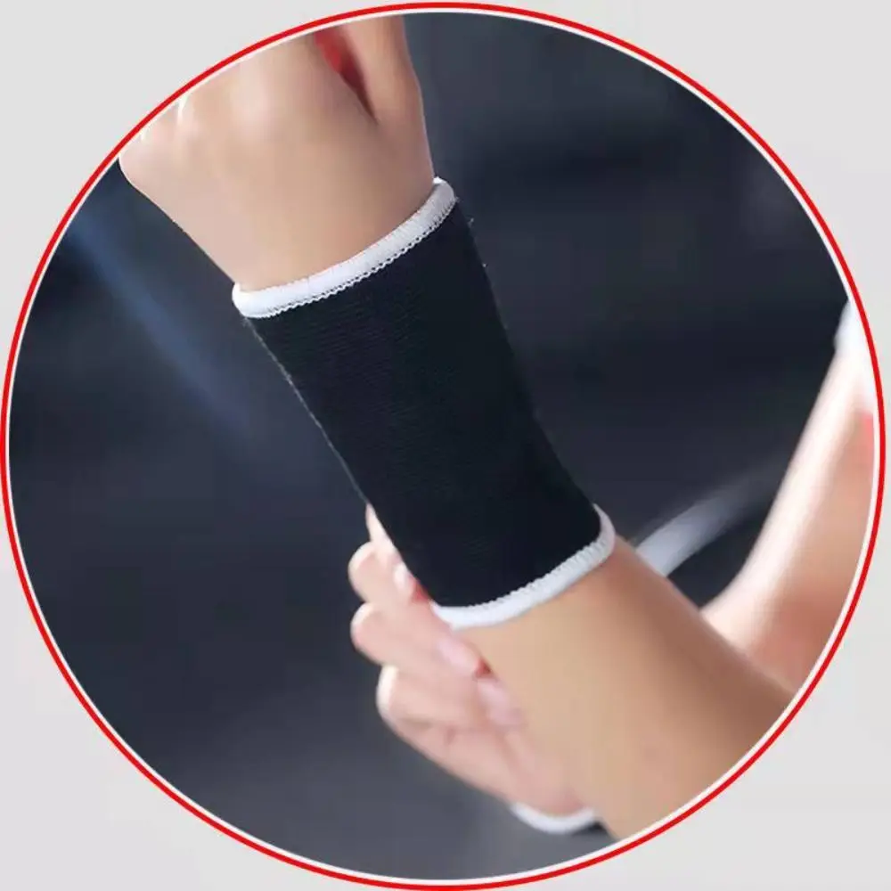 

Новые наколенники из полиэстера и хлопка, черные эластичные налокотники, поддержка лодыжки, унисекс