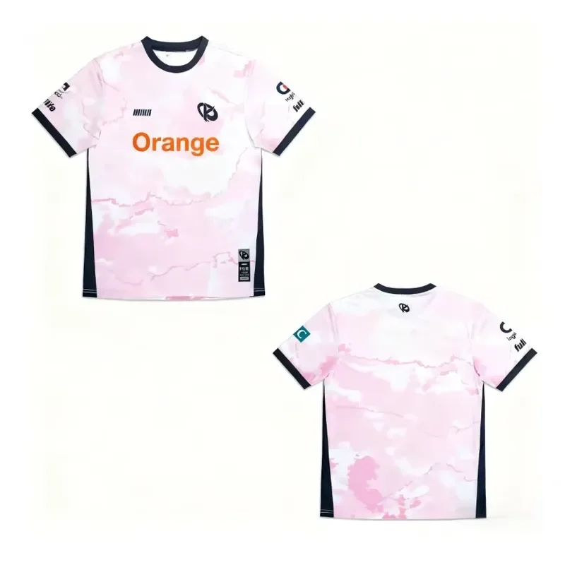 Karmine Corp Esports Uniform Season Jerseys Summer Men's Breathable Sports T-shirt KCorp Fans Tops Valorant