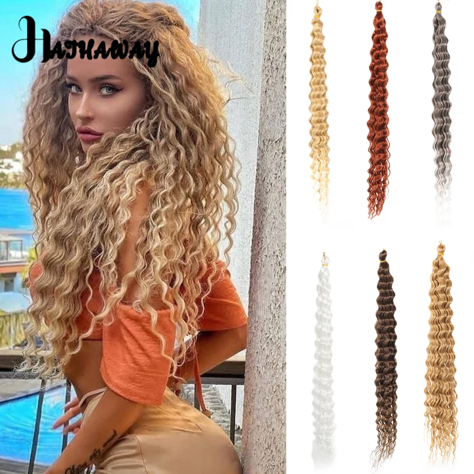 

Synthetic Spice Girl Crochet Latin Curly Wig Ponytail New Hawaiian Curly Wig Braided Chemical Fiber Wave Roll Hair Extension