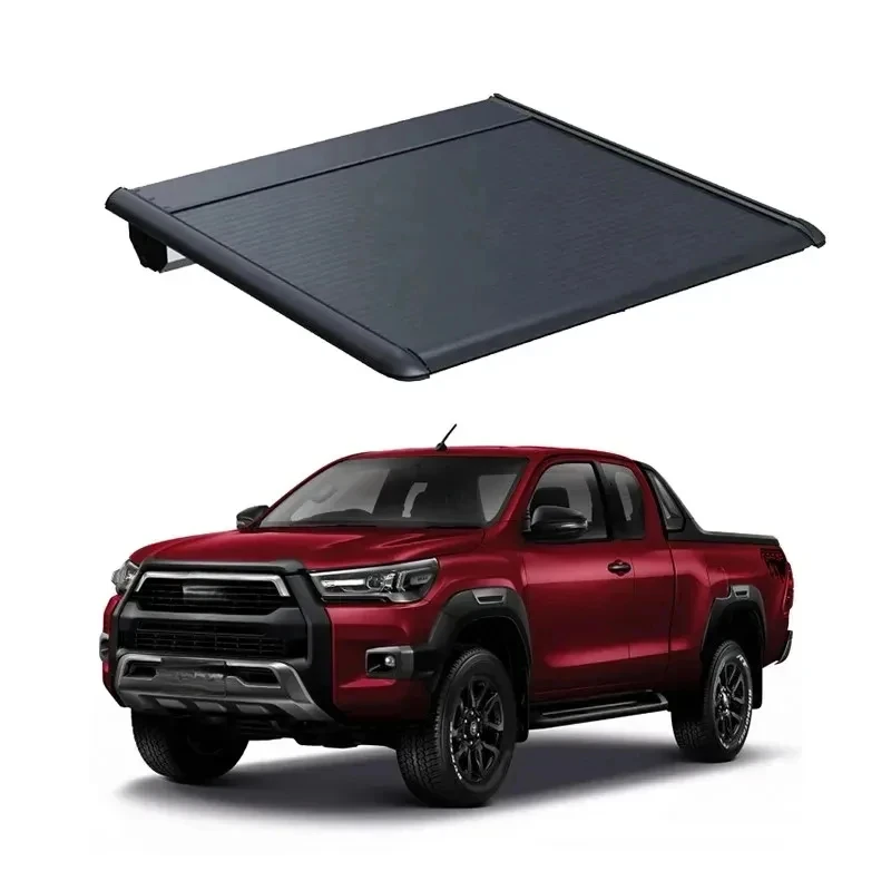 Factory Hot Sale Auto Aluminum Alloy Pickup Truck Roller Lid Tonneau Cover