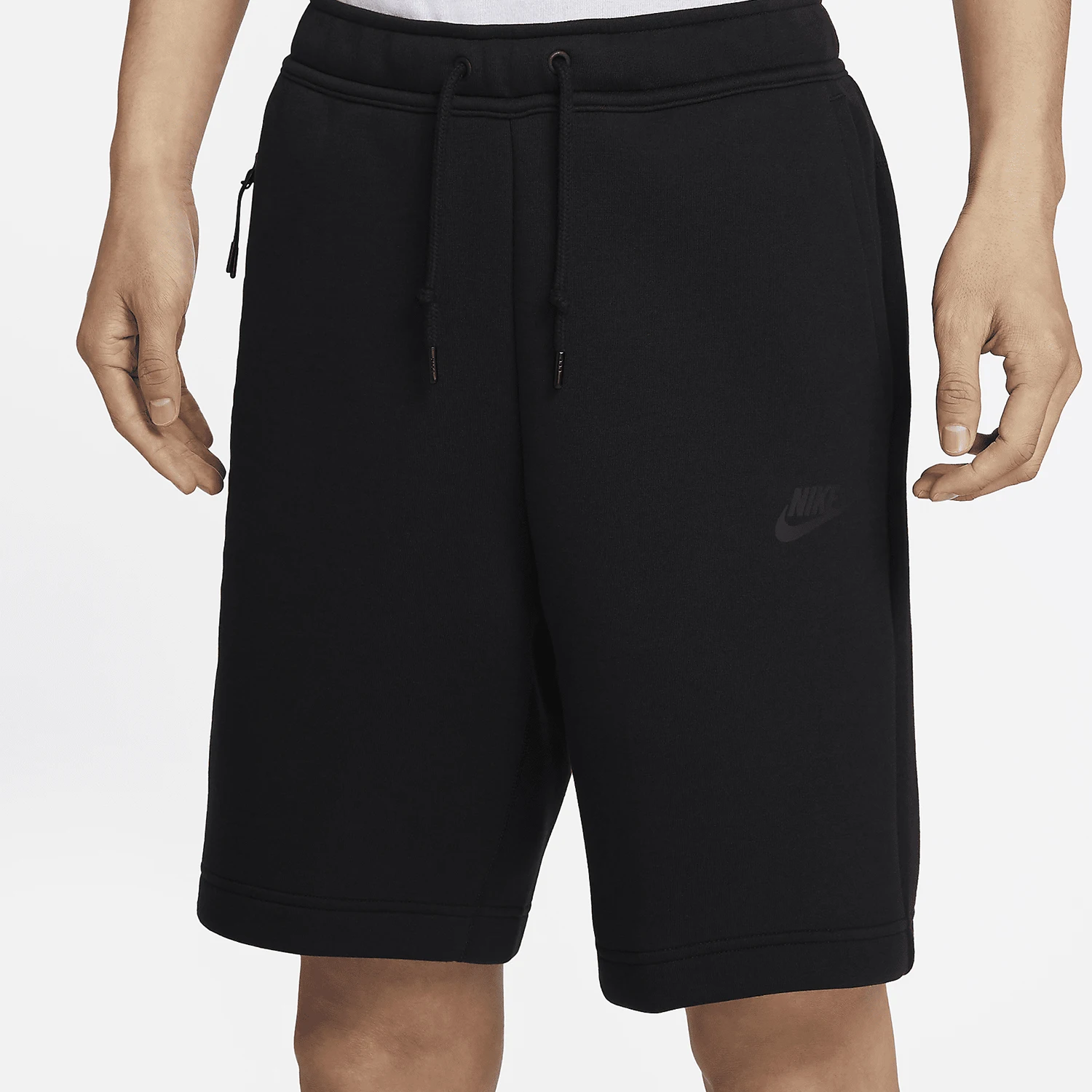 Nike genuine new men's lace up sports knit shorts FB8172-010