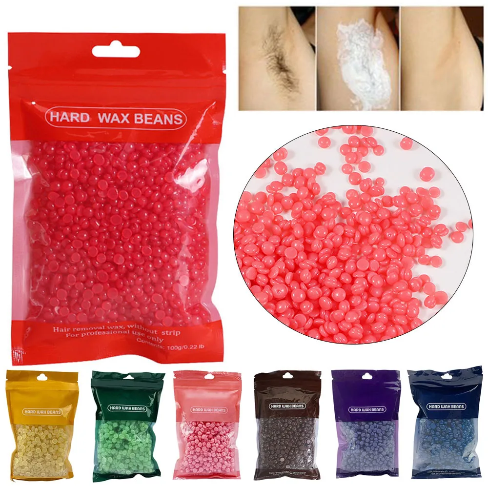 Dehairing Honey Wax Beans Skin Care Hard Wax Beans Hair Removal Wax Body Beauty Bikini Wax Wax Strips Whole Body Unisex