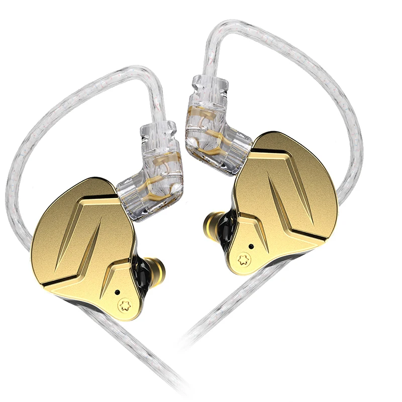 Kz Zsn Pro X Metal Koptelefoon 1BA + 1DD Hybride Technologie Hifi Oordopjes In Ear Monitor Hoofdtelefoon Sport Noise Cancelling headset