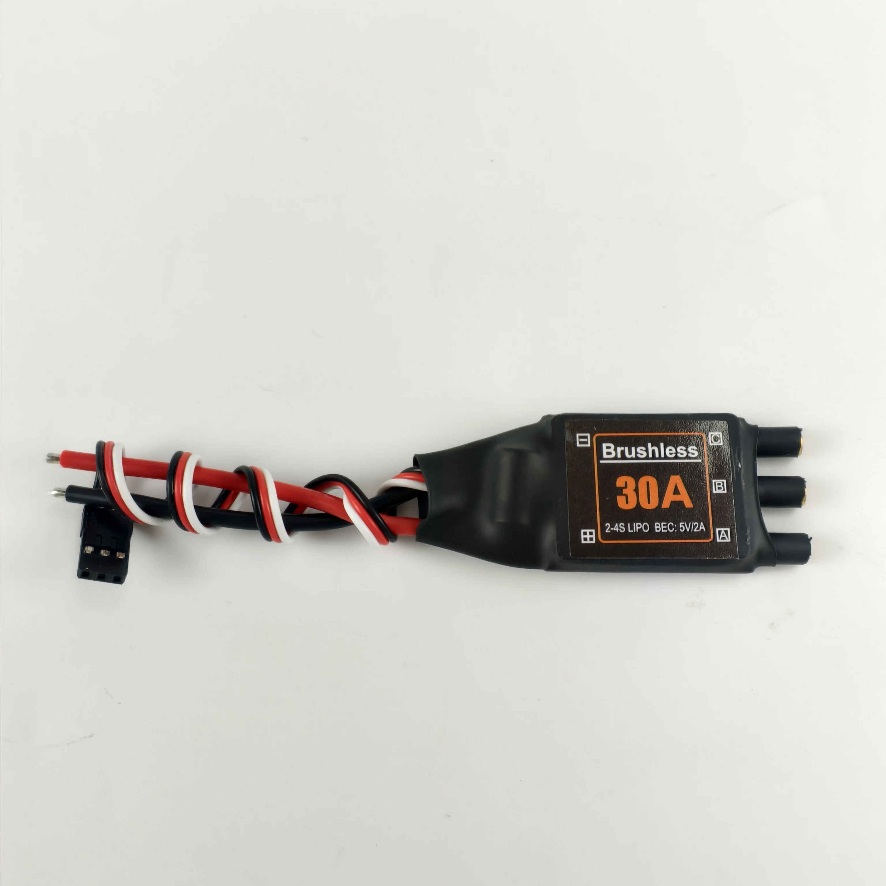 30A/40A ESC bürstenloser elektronischer Geschwindigkeitsregler 2-4S mit 5V3A UBEC für RC FPV Quadcopter Starrflügelmodellflugzeuge