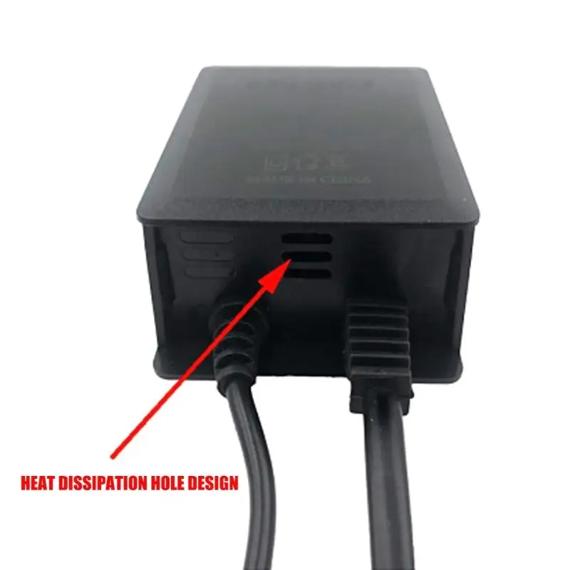 

652F Waterproof Outdoor Power Adapter AC100 240V to DC12V 2A for Security Cameras