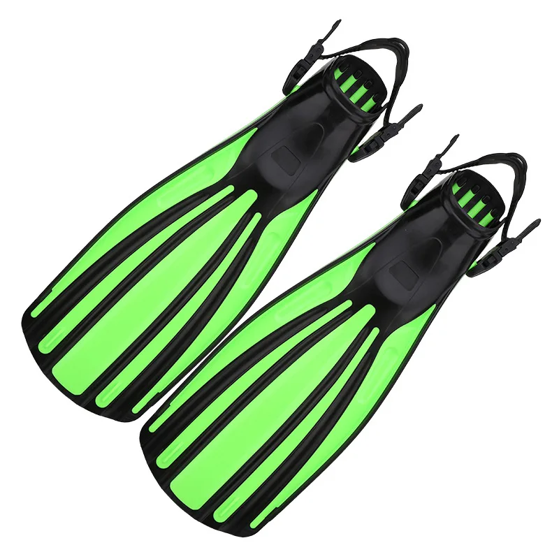 Professional diving flipper frog shoes, adjustable scuba diving shoes, long flippers, freely adjustable