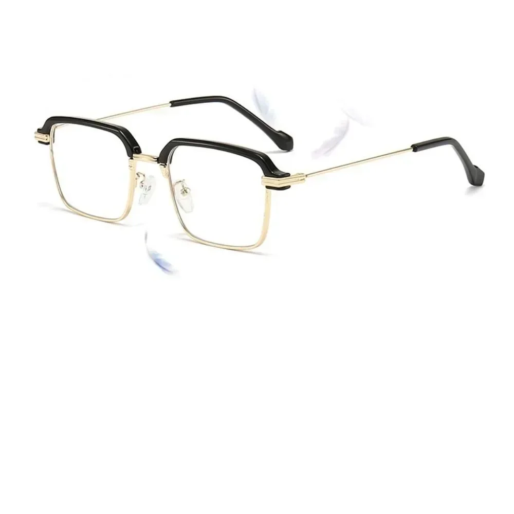 Farbwechsel Anti Blaulicht Brillen trend ige Männer Halb rahmen photo chrome Lesebrille High Definition klare Linse Brille – Detail 16