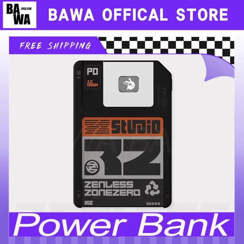 

Zenless Zone Zero Power Bank Магнитный Type-C 10000 мАч Портативный быстрый зарядный блок питания Pc-V0 Flame Мобильные блок питания для подарка на день рождения
