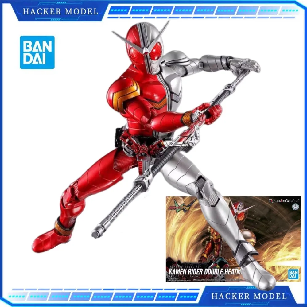 

Bandai FRS Kamen Rider Double HeatMetal Figure Assembled Model Animation Peripheral Desktop Ornaments Collection Birthday Gift