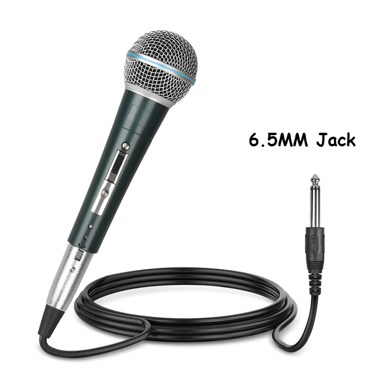 Kim Loại 3.5 Hoặc Jack 6.5MM Cầm Tay Có Dây Năng Động Micro MIC Thoại Rõ Ràng Cho Nghe Nhạc Hát Karaoke Performanc