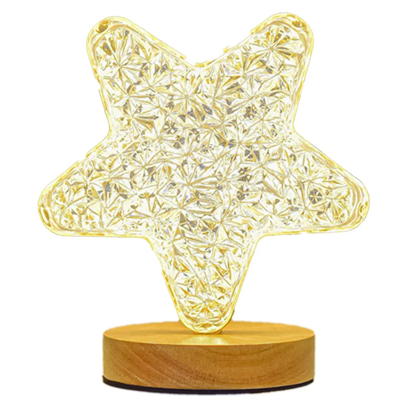 

#For Creative ornament night lamp bedroom bedside l premium decorative deskp Internet celebrity ins gift l moon stars