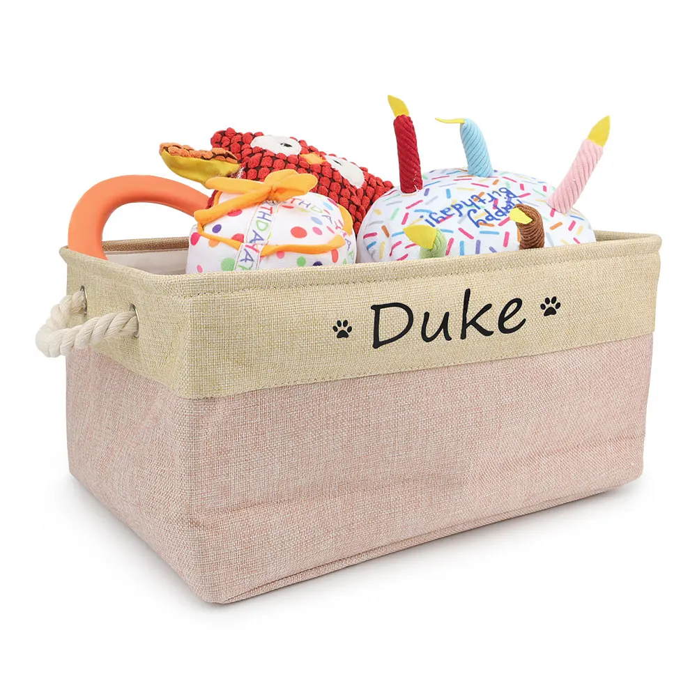 Toy Box Personalized Baby Storage Baskets Free Custom Basket Cat Dog Toy  Print Name Pet Storage Box DIY Toys Clothes Accessories Foldable Organize  Customized AliExpress 15